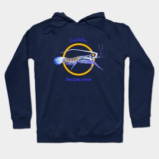 Blue Spiny Lobster Hoodie